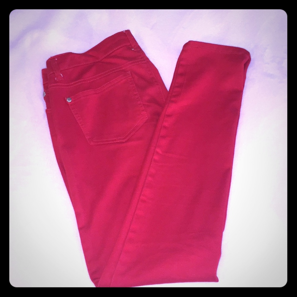 Red pants